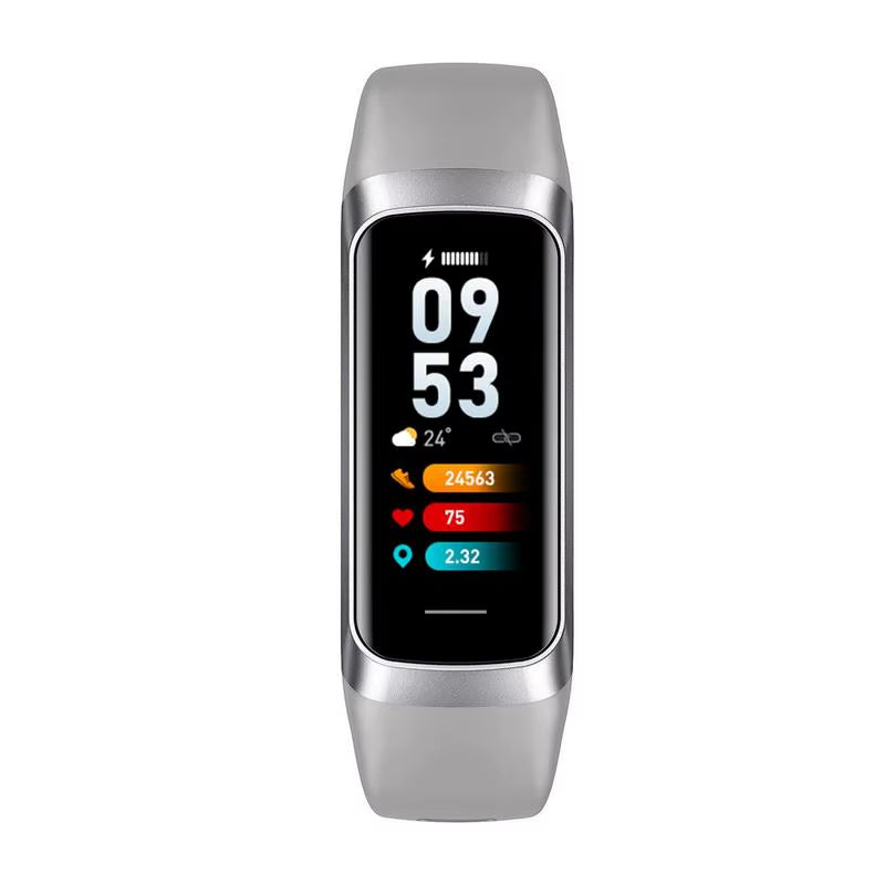 Smart Fitness Watch HD Display Smart Bracelet 1.1IN Comfortable Smart Watch Multifunctional for Hiking Walking Yoga Cycling