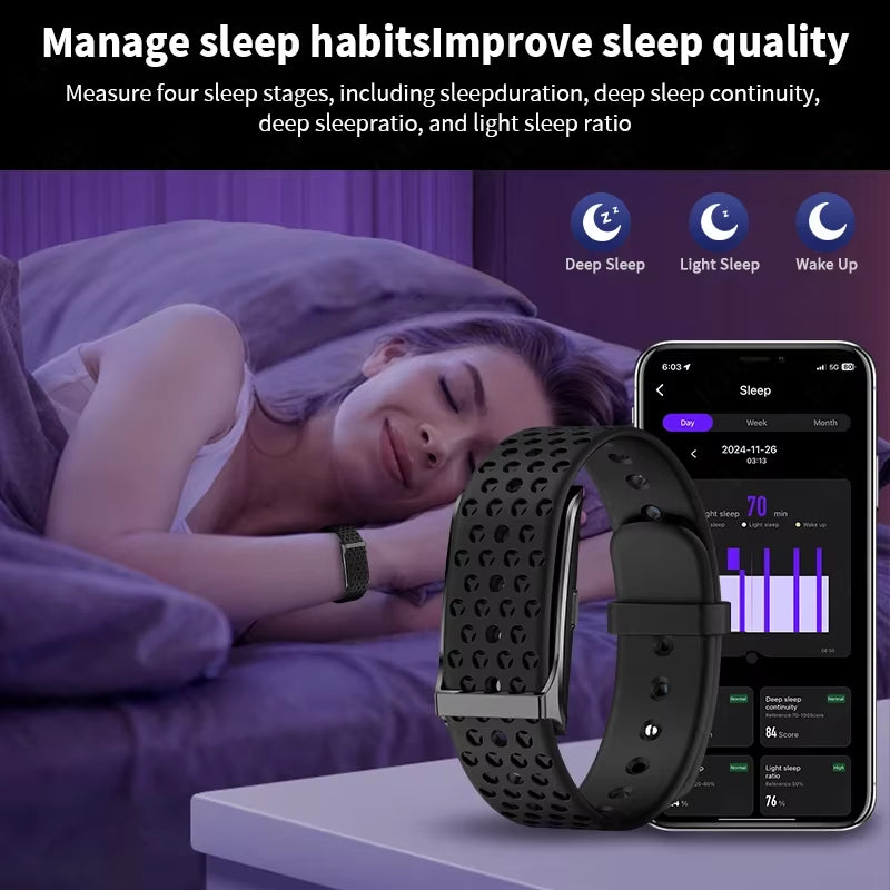 Smart Watch Men Women Fitness Smart Bracelet Sports Band Heart Rate Blood Pressure Monitor Waterproof Multifunction Watches