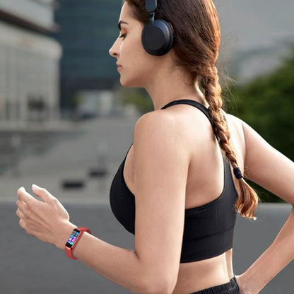 Smart Fitness Watch HD Display Smart Bracelet 1.1IN Comfortable Smart Watch Multifunctional for Hiking Walking Yoga Cycling